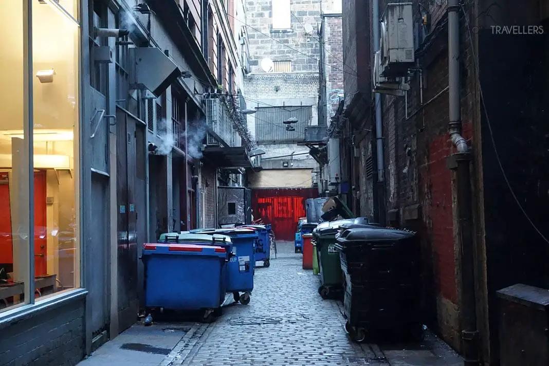 Enge Gasse in Glasgow